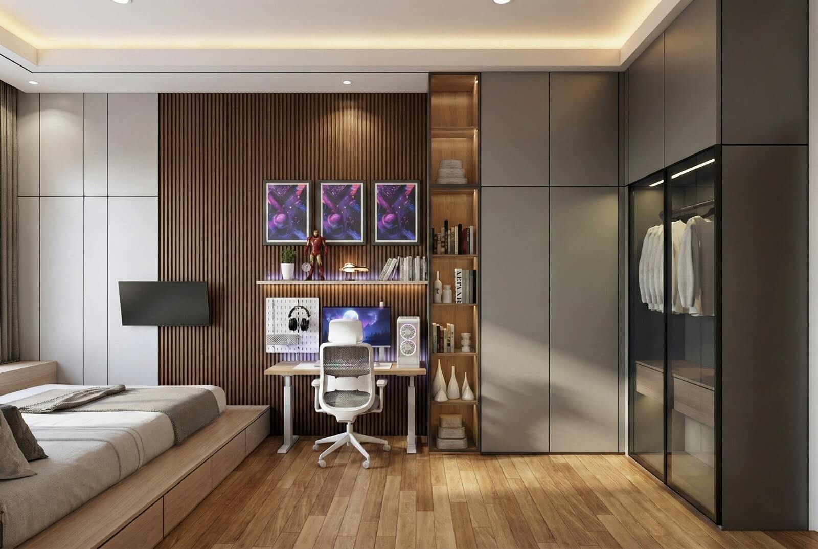 Lemari Custom jasa layanan pembuatan Lemar Custom nuraga interior