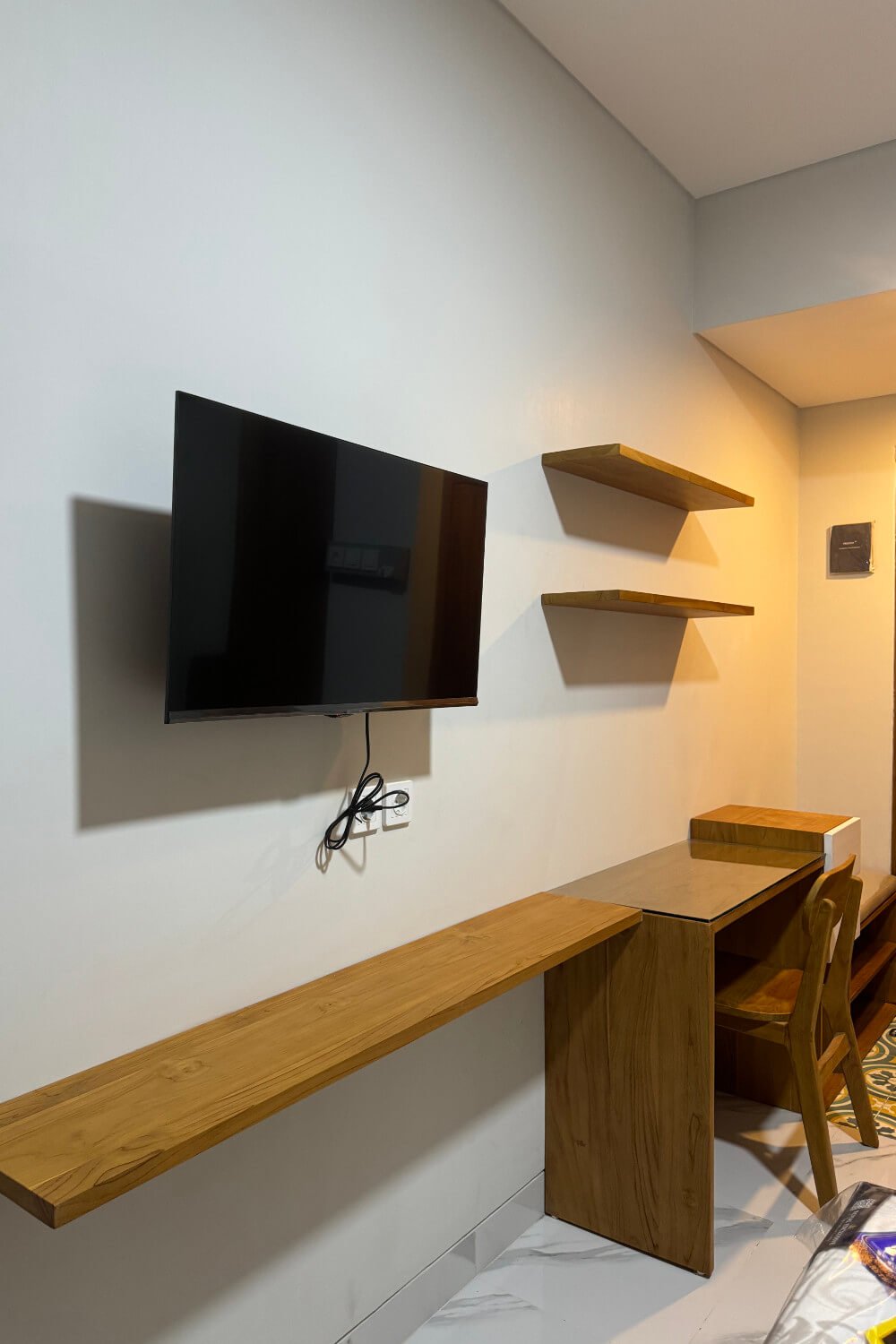 ruang kamar tidur estetik portofolio nuraga interior